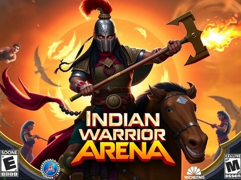 Indian Warrior Arena Game Cover